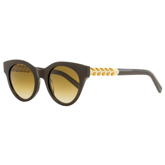 Tod's Accessories - Tod's Oval Sunglasses TO0201 48F Brown/Gold 50mm 201
